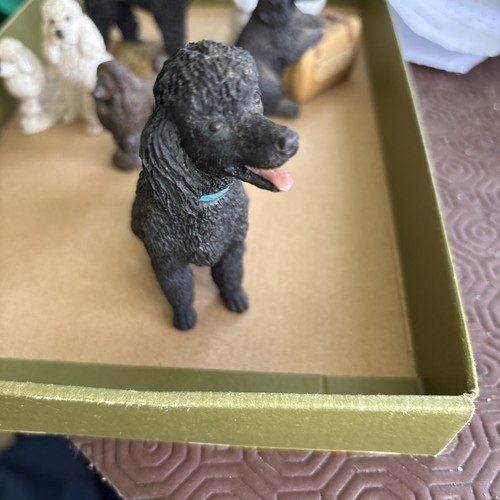 Poodle figurine - poodle,