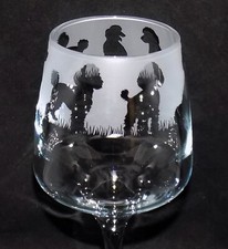 New 'POODLE' Hand Etched Large