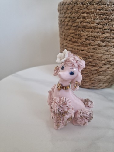 Pink spaghetti poodle flower - spaghetti,