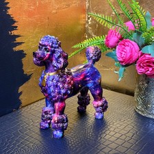 Multicoloured Poodle Ornament